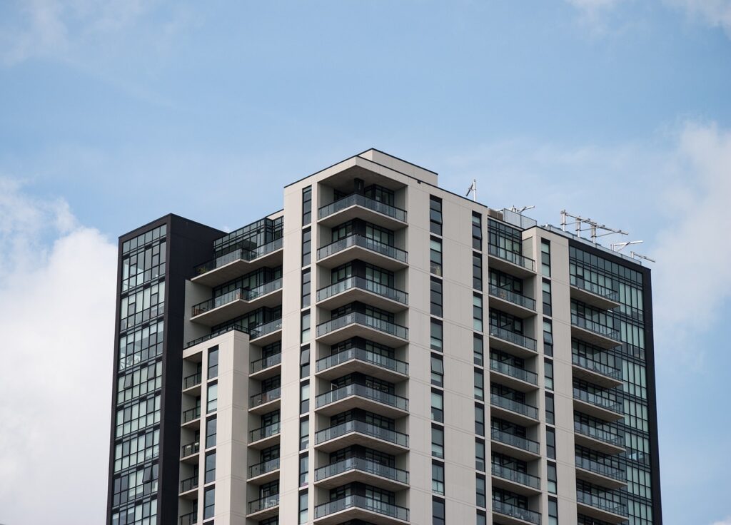 Multifamily units exterior in Salt Lake County, UT